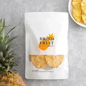 Digital Print Plastic Dried Fruit Package Dry Strawberries Lemon Banana Food Pouch Packing Snack Candy Freeze Packaging Bag