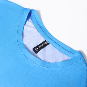 OEM Custom Digital Print Knitted Sporty Marathon Team Event Promotion Men's T-Shirt Polyester Running Gym Dry-Fit Sport Tee - Product Image 3