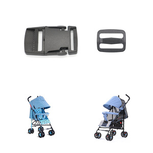 Boucle en plastique A052 21 mm 32 mm pour attache de sac de poussette, connecteur de sangle de sécurité pour chaise haute enfant - Product Image 4