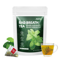 Té para Eliminar el Mal Aliento, Ingredientes Herbales Tradicionales Chinos, Elimina el Mal Aliento, Té para un Aliento Fresco, Solución para el Mal Aliento