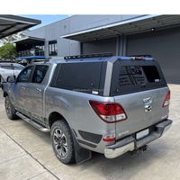 Auvent rigide étanche en alliage d'aluminium à verrouillage manuel pour Mazda BT50 Sierra, auvents sur mesure pour camion, accessoires nouvelle génération