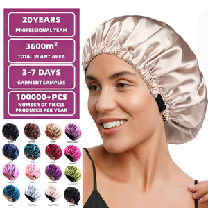<span class=keywords><strong>Bonnet</strong></span> de nuit en satin GTOP, double couche, pour dormir, <span class=keywords><strong>bonnet</strong></span> pour <span class=keywords><strong>cheveux</strong></span> <span class=keywords><strong>bouclés</strong></span> naturels, pour femmes - Product Image 1