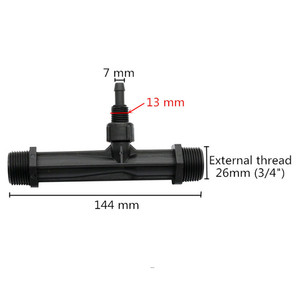 أداة حقن السماد فنتوري, 1/2 ، 3/4 ، 1 بوصة - Product Image 3