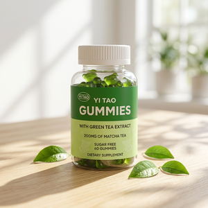 Gomitas de matcha para bajar de peso abdominal OEM ODM. Ayuda a quemar grasa por la noche. Controlar el peso de manera estricta. - Product Image 1