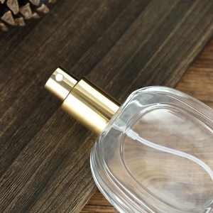 Flacon de parfum en verre Yuan Xianghong 50 ml avec tête de pompe à pression, flacon cosmétique rechargeable - Product Image 3