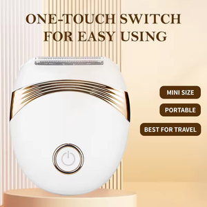 Épilateur rasoir tondeuse sans douleur, étanche, rechargeable, mini, portable, pour le visage, le corps et le maillot, pour femmes - Product Image 3