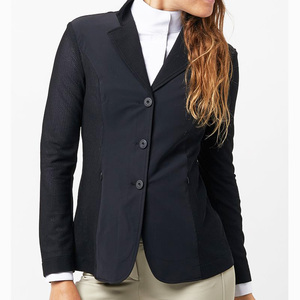 Veste équestre professionnelle pour femme Manteau <span class=keywords><strong>de</strong></span> saut <span class=keywords><strong>de</strong></span> spectacle respirant Vêtements d'équitation - Product Image 1