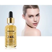 Australie — Ampoule de 24 K, sérum facial, d'or pur, flocons, Anti-vieillissement et Anti-rides, hydratant, raffermissant, traitement pour femmes