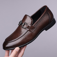 Mocassins à lacets antidérapants Evergreen en cuir véritable avec plateforme, amorti, anti-odeur et tissu en coton