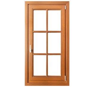 Fenêtre coulissante à double vitrage insonorisée en alliage d'aluminium avec moustiquaire, design imitation bois, pour cuisine et hôtel, horizontale - Product Image 5