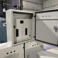 Boîtier de commutation SPCC, coffret électrique thermolaqué IP54, armoire de commande, cadre de commutation vide