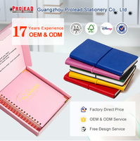 Cuadernos Personalizados a Bajo Precio, Mini Libretas con Encuadernación Térmica en Tela, Espiral, A5/A4, 54 Hojas, Multi-Tamaño, Planificador de Escritorio, Calendario, Agenda