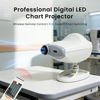 Aist Optics Projecteur de tableaux optométriques WB-1117A, instrument optique très demandé pour les cabinets d'optométrie