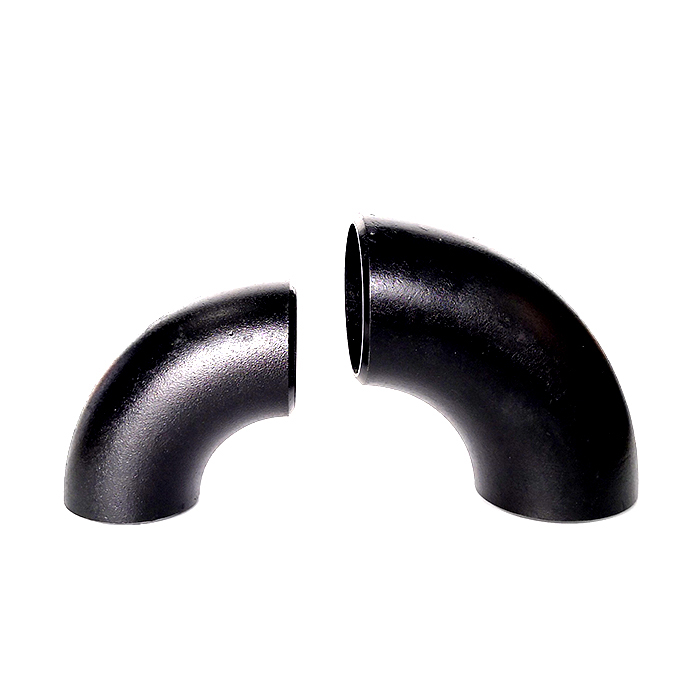 carbon steel butt welded pipe fitting SCH60 elbow 6 inch