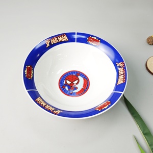Fournisseur direct d'usine, vaisselle de qualité supérieure, ensemble de 12 pièces, assiettes, tasses, bols en céramique avec un magnifique motif de dessin animé - Product Image 3