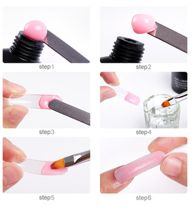 120 <span class=keywords><strong>Piezas</strong></span>, 28 Estilos, Extensiones de Uñas de Plástico de Cobertura Completa, Multi-forma, Cuadradas y Stiletto, para Uso en Dedos - Product Image 2