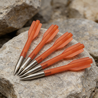 Flèches Piaoyu 6MM, 1 lot = 10 pièces, flèches professionnelles et de haute qualité à 3 ailettes pour le tir et la chasse en extérieur