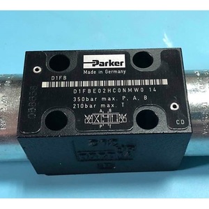 วาล์วควบคุมทิศทางแบบสัดส่วน Parker รุ่น D1FBE02HC0NMW0 แรงดันสูงสุด 350 บาร์ ระบบควบคุมไฮดรอลิก - Product Image 1