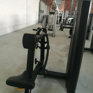 Equipo de Fitness de gimnasio comercial de alta calidad Máquina de fila media sentada para entrenamiento de brazos Selección de carga de pasador Precio económico - Product Image 4