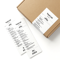 Autocollants adhésifs en PVC/PE écologiques avec logo personnalisé pour boîtes d'emballage de bijoux - Étiquettes de carton en bande longue avec design imprimé