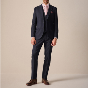 <b>Men</b> Business Suit Formal Office Wear Two Piece Matching <b>Jacket</b> And Trouser Set For Professional Business Suit - Product Image 1
