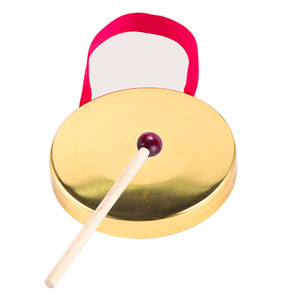 <span class=keywords><strong>Instrument</strong></span> de <span class=keywords><strong>percussion</strong></span> Gong en <span class=keywords><strong>cuivre</strong></span> de 4 pouces Gong à main-Tambour-Petit tambour <span class=keywords><strong>Instrument</strong></span> de <span class=keywords><strong>percussion</strong></span>-Percussionniste-Gongs et tambours - Product Image 4