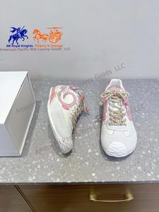 American Popular Style High Quality Genuine Leather Casual Fashion Shoes for <b>Women</b> Patchwork Colorful Design Cushioning <b>Slip</b>-On - Product Image 3