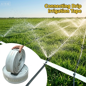 Tubo in PE non tossico preperforato con uscita filettata |   Speciale per l'Irrigazione in Agricoltura Biologica - Product Image 1