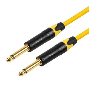 Cables de micrófono XLR de alta calidad y cables de guitarra Dazzle de 1/4 "Conectores de enchufe Xlr de audio y video