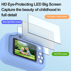 Appareil <span class=keywords><strong>photo</strong></span> numérique multifonctionnel pour enfants, étanche, résistant aux chocs, avec édition <span class=keywords><strong>photo</strong></span>, enregistrement vocal, pour un usage quotidien, cadeau pour enfants - Product Image 2
