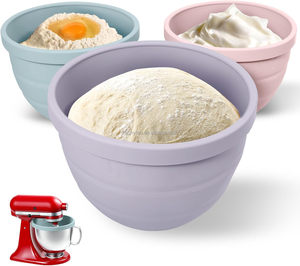 Revêtements en silicone pour batteur <span class=keywords><strong>KitchenAid</strong></span> à tête inclinable 4,5-5 Qt, 3 pièces, écologiques, compatibles lave-vaisselle - Product Image 3