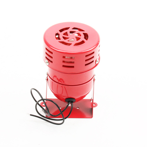 AC 220V 110V DC 12V 24V 110DB Merah Mini Logam Motor Sirene Industri Alarm Suara Listrik waspada Terhadap Pencurian <span class=keywords><strong>MS</strong></span>-<span class=keywords><strong>190</strong></span> - Product Image 1