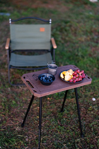 Tables de <span class=keywords><strong>camping</strong></span> pliables en alliage d'aluminium <span class=keywords><strong>Table</strong></span> pliante légère bureau de pique-nique compact pour pêche pique-nique barbecue en plein air - Product Image 6
