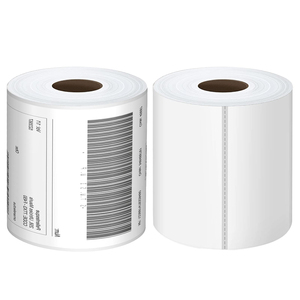 Yimupack 4 "X 6" Trắng Trực Tiếp Địa Chỉ Nhiệt Nhãn Vận Chuyển Máy In Nhiệt Waybill Trống Dính Giấy 4x6 500 Nhãn Cuộn - Product Image 3
