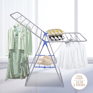 Butterfly <strong>Clothes</strong> <strong>Airer</strong> <strong>Folding</strong> Collapsible <strong>Clothes</strong> Drying Rack Steel <strong>Clothes</strong> Drying Rack in Small Space - Product Image 2
