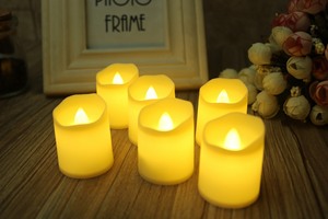 Bougies votives sans flamme, fausses bougies électriques scintillantes pour Table de mariage, Festival, Halloween, noël - Product Image 2