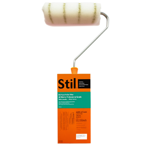 Rouleau à peinture professionnel 20 mm en microfibre de qualité professionnelle pour murs intérieurs et extérieurs, peintures à base d'eau satinées - Product Image 2