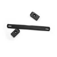 Kit d'accessoires professionnels pour enceintes de scène JinFeng - Noir/Argent (Fer et Plastique)