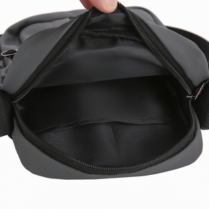 Bolso <span class=keywords><strong>Bandolera</strong></span> Mini para <span class=keywords><strong>Hombre</strong></span>, Personalizado con Logotipo, a la Moda, Casual, Ligero, para Teléfono, con Nailon Impermeable, Venta al Por Mayor - Product Image 6
