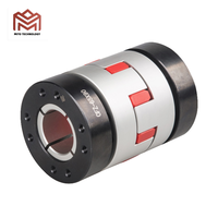 Accouplement araignée à mâchoires rainurées en caoutchouc, alliage d'aluminium 45 #   Connecteur de moteur à arbre flexible en acier, marque OEM HONGTIAN