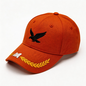 Gorra de Béisbol Clásica Lista para Enviar, Ajustable, con Bordado de Águila Estadounidense, Personalizada, Deportiva, para Hombre - Product Image 3