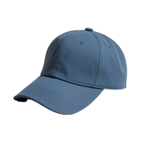 Venta caliente gorra de béisbol promocional personalizada al por mayor para hombres de moda de algodón sólido liso sombrero de tela Oxford estilo Dobby Dot
