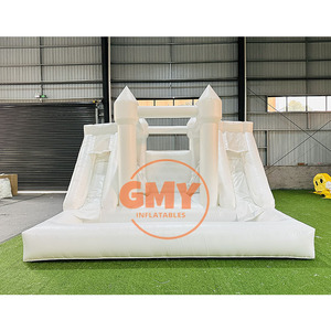 <span class=keywords><strong>Castillos</strong></span> hinchables <span class=keywords><strong>de</strong></span> doble tobogán <span class=keywords><strong>de</strong></span> Casa <span class=keywords><strong>de</strong></span> rebote <span class=keywords><strong>de</strong></span> grado comercial blanca más populares <span class=keywords><strong>para</strong></span> <span class=keywords><strong>comprar</strong></span> - Product Image 1