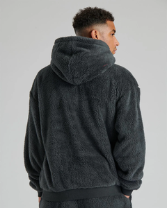 Factory Adult Ultra Soft <strong>Fluffy</strong> Plain Hooded Loungeable 1 Piece <strong>Mens</strong> Flannel Thermal 100% Polyester Winter <strong>Pyjama</strong> Pant Sleepwear - Product Image 4