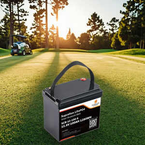 แบตเตอรี่ลิเธียม12V100Ah คุณภาพสูงชั้นหนึ่งสำหรับเก็บพลังงาน RV ก้อนแบตเตอรี่ลิเธียมไอออน - Product Image 3