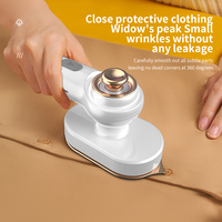 Mini Fer Électrique Portable Prêt pour le Voyage, Défroisseur Vapeur Vertical à Main pour Vêtements à Usage Domestique
