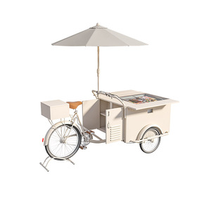 Galvanized Steel Reverse Trike Style Three Wheel Mobile <strong>Cart</strong> Integrated Cooking System Snack Vending Business <strong>Food</strong> Trailer - Product Image 5