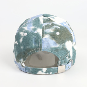 Mhk137 phong cách đầy màu sắc TIE DYE hat tùy chỉnh ngoài trời có thể điều chỉnh Mũ bóng chày thoáng khí - Product Image 5