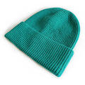 Bonnet tricoté à revers pour enfants, style coréen, couleur unie, personnalisé, pour l'hiver - Product Image 4