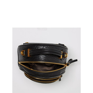 SUSU Piccolo Zaino in Pelle Nera per Donne, Borsa Convertibile a Tracolla - Product Image 6